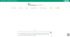 Desktop Screenshot of farmaciacubelles.com